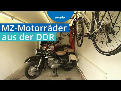 MZ-Motorräder: Stolze Sammlung von Schrauber Friedrich Vollrath | MDR um 4 | MDR