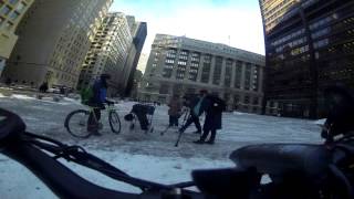 Winter Bike to Work - Chicago - 01-21-2014