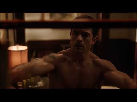 Riverdale 5x12 Opening Hiram every day routine Reggie routine clean cars goes to Hiram office.