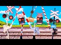 A Railroad Crossing That Wants A Barrier Přejezd