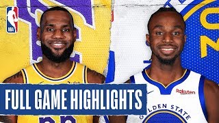 Download the video "LAKERS at WARRIORS | FULL GAME HIGHLIGHTS | February 8, 2020"