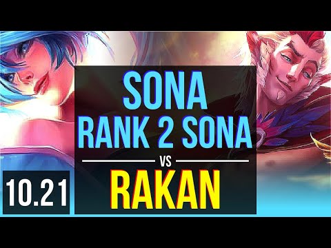 SONA & Ezreal vs RAKAN & Ashe (SUPPORT) | Rank 2 Sona, 2/1/9, 600+ games | EUW Challenger | v10.21