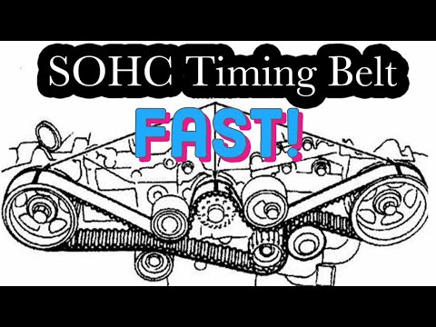 Subaru 2.5L SOHC Timing Belt/Water Pump Replacement FAST! Legacy Outback Forester Impreza