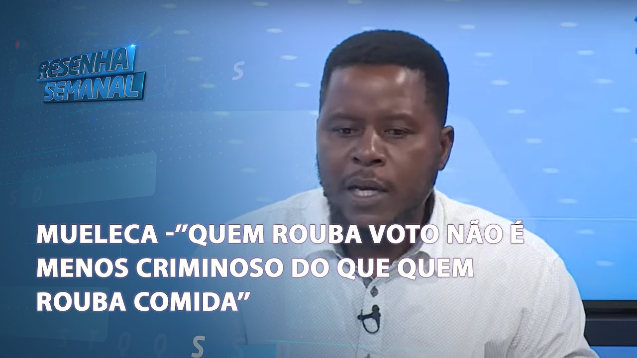 Muelaca: "Estamos Perdendo o Debate; Quem Rouba Voto Não é Menos Criminoso do que Quem Rouba Comida"