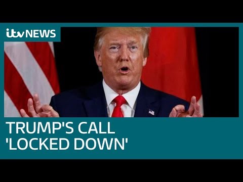 White House sought to 'lock down' records of Trump's call to Ukraine leader | ITV News