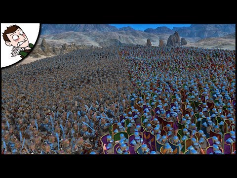 Massive 30000 Rome v Parthia Siege Battle - Ultimate Epic Battle Simulator 1.1 Gameplay