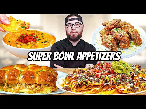 The ULTIMATE Super Bowl Appetizer Compilation (Every Recipe You NEED!)