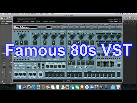 Famous 80s VST Sounds | OP-X PRO-II | SonicProjects