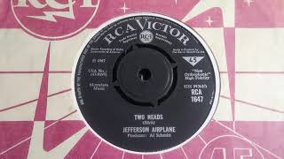 Psych - JEFFERSON AIRPLANE - Two Heads - RCA 1647 UK 1967 Grace Slick Trippy Gem