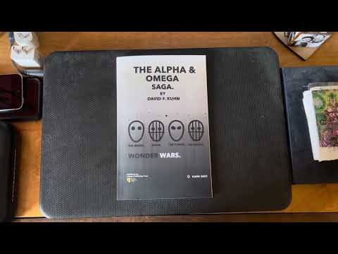 The Alpha & Omega Saga Art, Design & Book: Made Possible By David Kuhn Himself. July 2025.