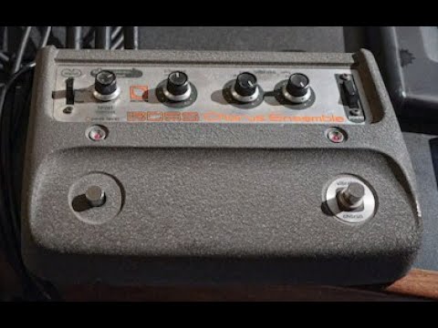Boss CE 1 in STEREO - The Grandfather--and still STRONG--of all Chorus Pedals