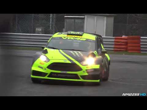 Valentino Rossi @ Monza Rally Show 2017   Ford Fiesta RS WRC Shakedown!