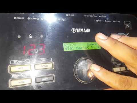 Cara Setting Modul Yamaha DTX 502