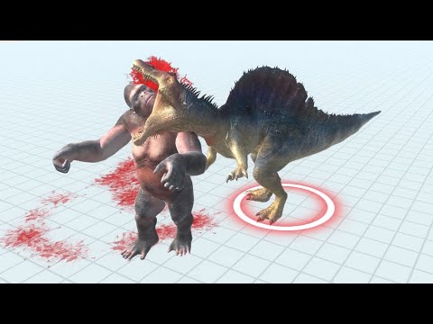 Infernals vs Carnivore Dinosaurs vs Mutant Primates FACTION BATTLE  - Animal Revolt Battle Simulator