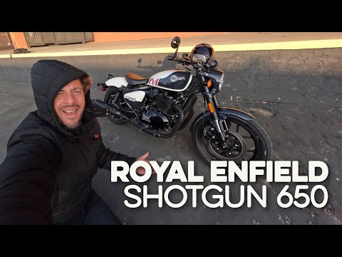 Riding the ALL NEW Royal Enfield Shotgun 650