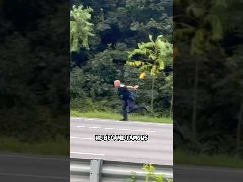 The Shortest Police Chase Ever - Epic Cop Fail 😱 #shorts