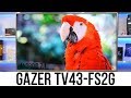 Gazer TV43-FS2G - видео