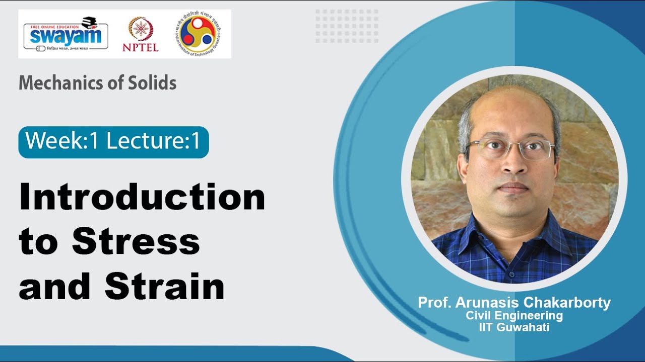 Thumbnail for (735) Lec 1: Introduction to Stress and Strain