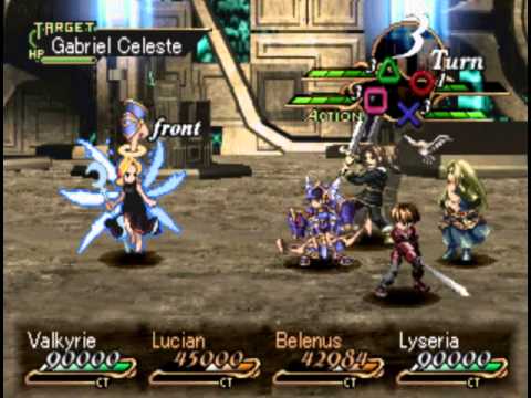 Valkyrie Profile - Gabriel Celeste (No Guts, No Auto-Item, No SG Characters)
