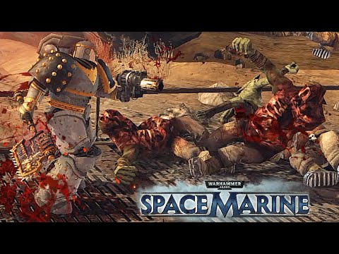 Real CARNAGE: Carcharodon vs 400 Orks! - Exterminatus, Warhammer 40K: Space Marine | Augmented Mod
