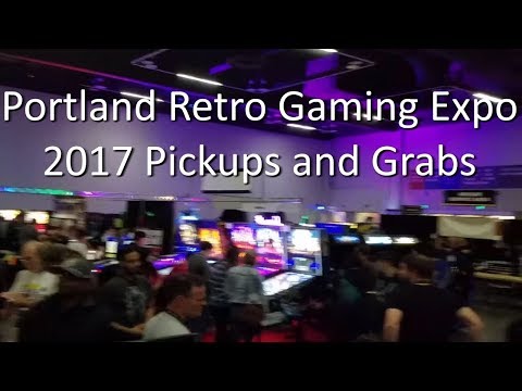 Portland Retro Gaming Expo 2017 Pickups and Grabs - PRGE2017
