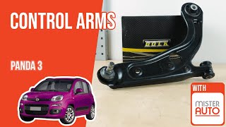 Youtube thumbnail of video "How to replace the control arms Panda mk3 🚗"