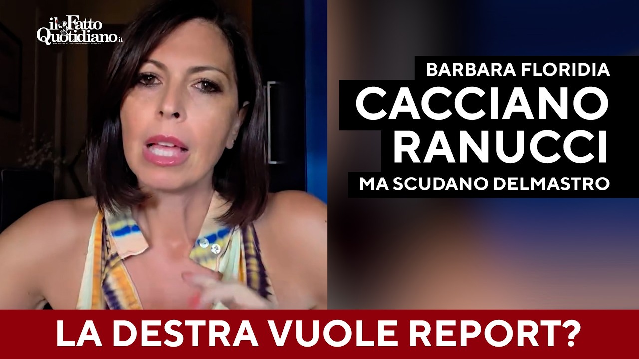 Floridia: "Tragedia culturale. La destra scuda Delmastro e vuole cacciare Ranucci da Report"