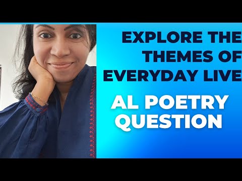 A/L English Literature - Poetry Question Discussion