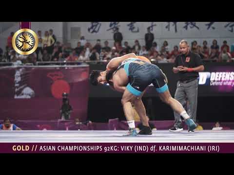 Alireza Mohammad KARIMIMACHIANI (IRI) df. Viky VIKY (IND)