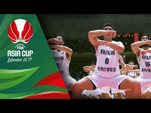 New Zealand's Haka in the crazy atmosphere of Lebanon