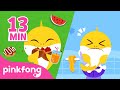 Baby Shark's Potty Song + More | Baby Shark's Day at Home Compilation | Pinkfong Songs for Kids
