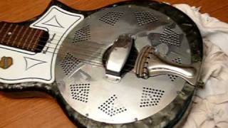 Video thumbnail for Vintage National Reso-Phonic 1133 Student Acoustic Guitar by toyresell