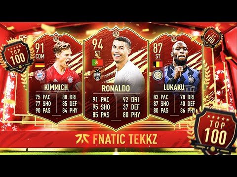 NO WAY! MY TOP 100 FUT CHAMPIONS REWARDS #FIFA21 ULTIMATE TEAM