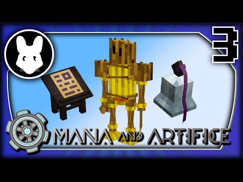 Mana & Artifice Constructs explained Pt3 Bit-By-Bit! 1.18 Minecraft mod.