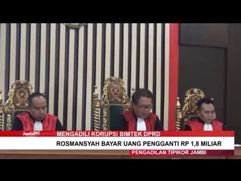 b04 HAKIM VONIS  ROSMANSYAH 6 TAHUN PENJARA