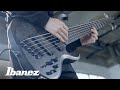 Ibanez BTB805MS-TGF Basse Électrique Transparent Grey Flat thumbnail 13