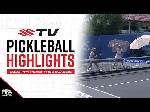 Leigh Waters Slam Pickleball Highlight - 2022 PPA Peachtree Classic Women's Doubles