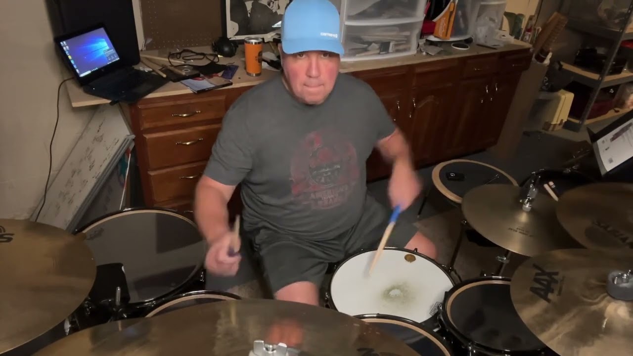 Promotional video thumbnail 2 for Rock drummer available for gigs