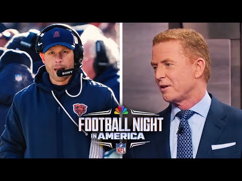 Bears playing 'winning football' under first-year HC Ben Johnson | FNIA | NFL on NBC