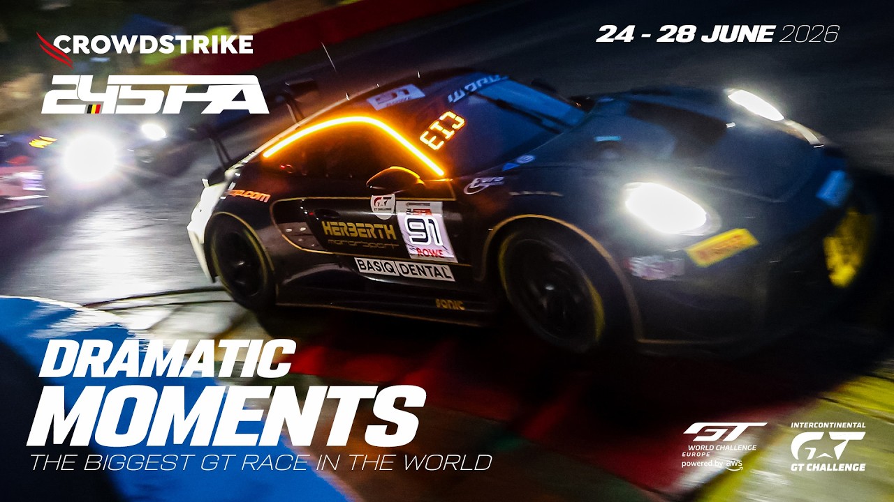 Most Dramatic Moments | CrowdStrike 24 Hours of Spa 2026 | GT World Challenge Europe powered by AWS