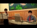 Ethan Liaw And Ethan Wang Playing Concertino