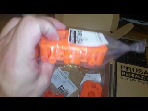 Original Prusa i3 MK2 Multi Material upgrade kit unboxing.