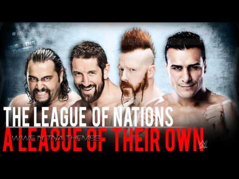The League Of Nations 3rd & NEW WWE Theme Song 2015 - 