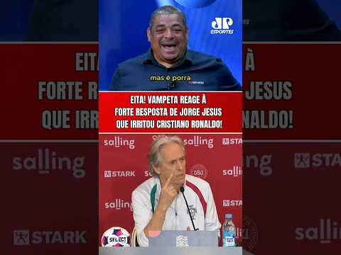 VAMPETA REAGE À FALA DE JORGE JESUS QUE IRRITOU CRISTIANO RONALDO NA COLETIVA DE PORTUGAL!