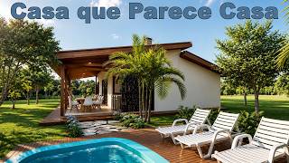 Casa de Campo com Varandas Amplas e Piscina | Tour Virtual 3D P730