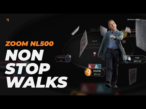 Multiple Walks With ACES?! ZOOM NL500 Cash Session | Twitch Poker Highlights