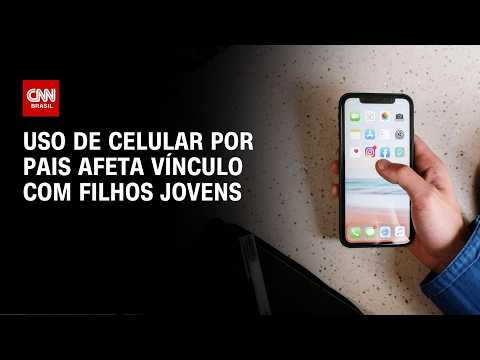 Uso de celular por pais afeta vínculos afetivos com filhos jovens | LIVE CNN