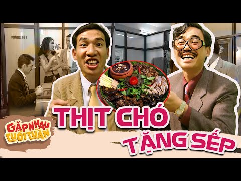 HÀI  QUANG THẮNG - QUỐC KHÁNH | THỊT CHÓ TẶNG SẾP | HÀI TỔNG HỢP | Hài VTV hay nhất 2025