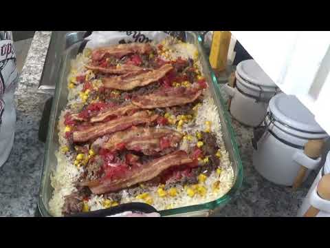 Kay's Six Layer Hamburger Casserole