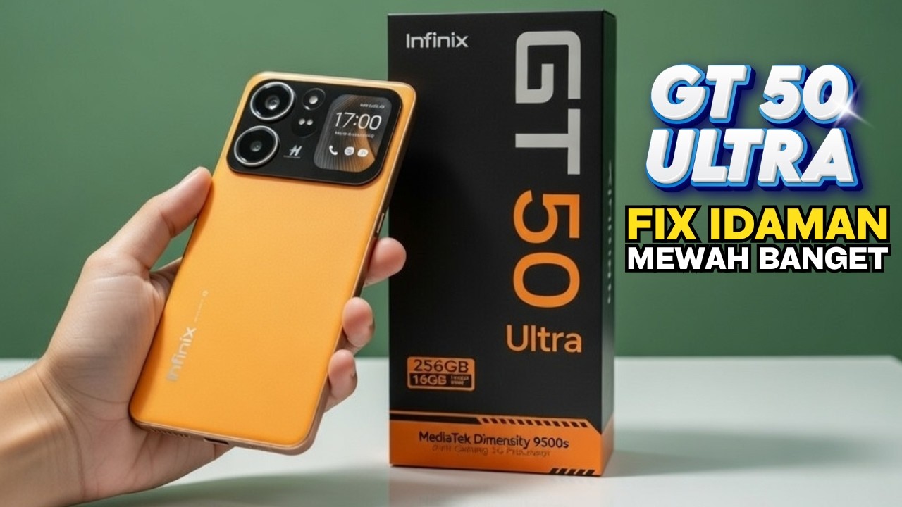 INI SIH TERLALU GILA‼️INFINIX GT 50 ULTRA BAWA SPEK KELAS ATAS